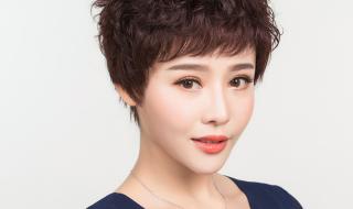 适合圆脸的卷发发型